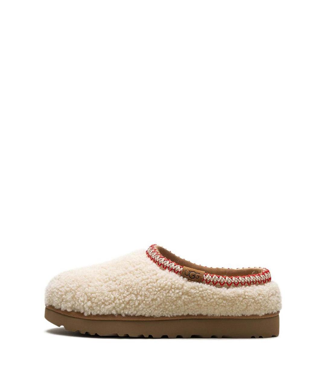 UGG Бежевые текстильные лоферы, фото 5