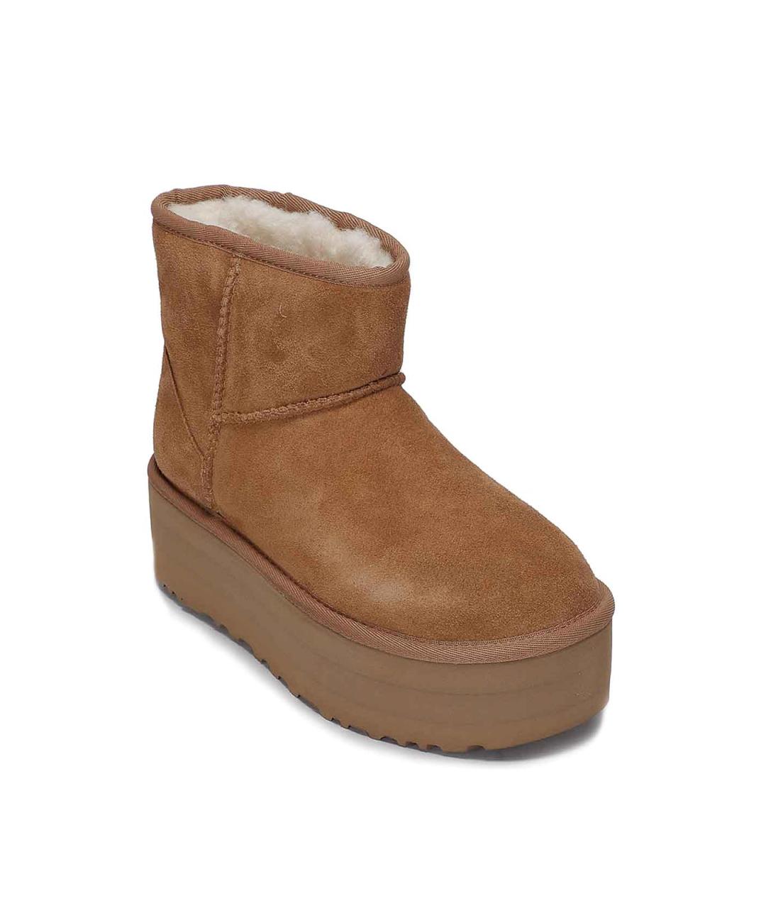 UGG Коричневые замшевые ботинки, фото 2