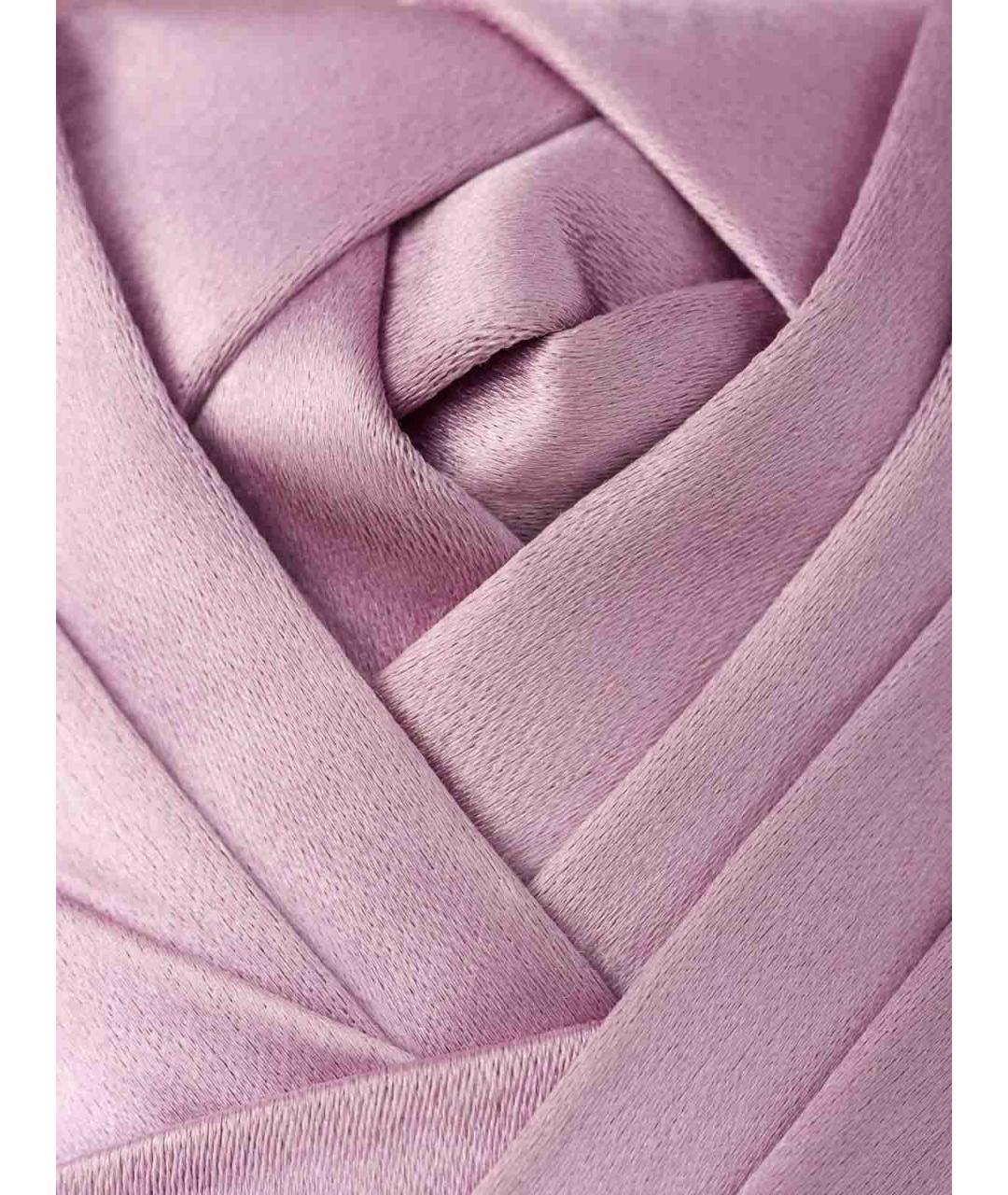 PRADA Розовые текстильные балетки, фото 6