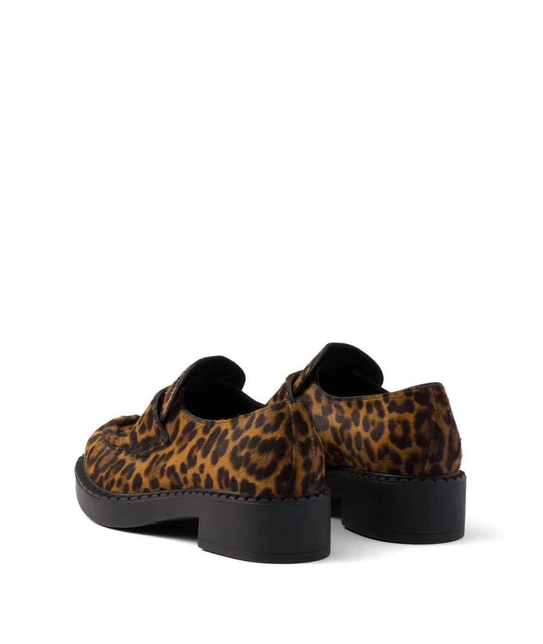 PRADA Мульти кожаные лоферы, фото 3