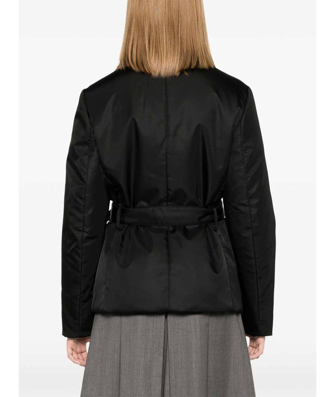 PRADA Черная полиамидовая куртка, фото 4