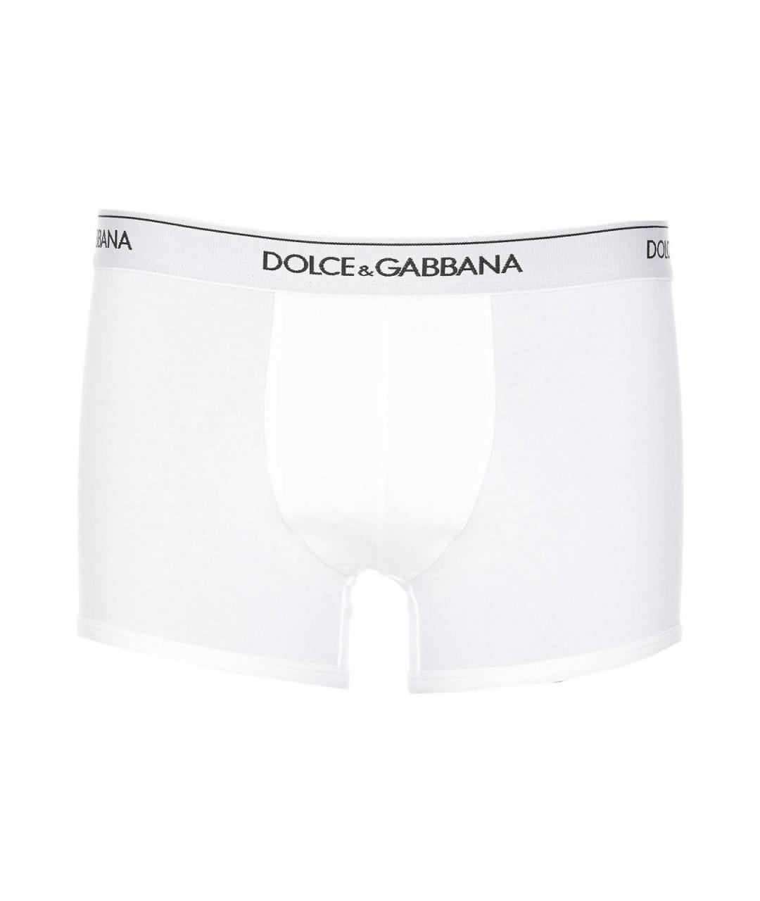 DOLCE&GABBANA Черные полиэстеровые плавки, фото 4