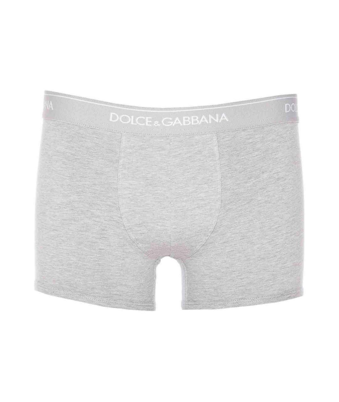 DOLCE&GABBANA Черные полиэстеровые плавки, фото 3