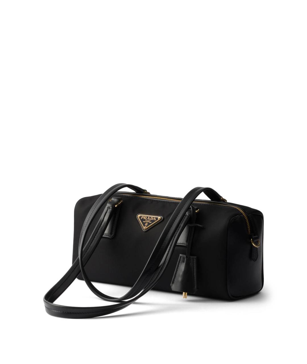 PRADA Черная синтетическая сумка через плечо, фото 3