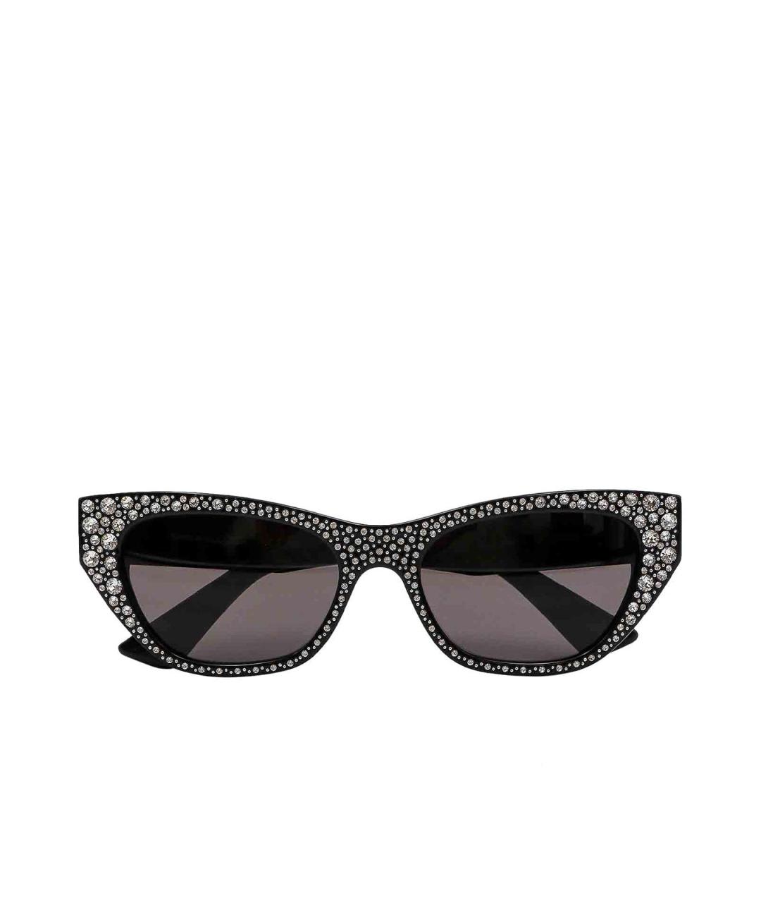 ALEXANDER MCQUEEN Черные солнцезащитные очки, фото 1
