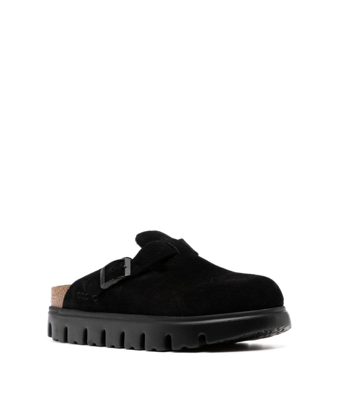 BIRKENSTOCK Черные замшевые лоферы, фото 4