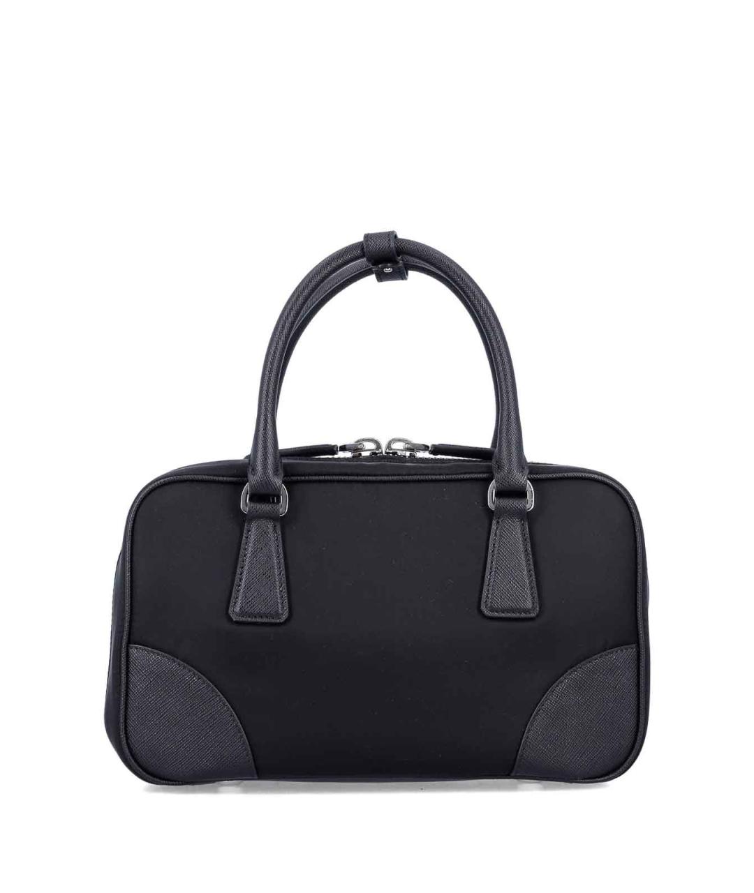 PRADA Черная тканевая сумка тоут, фото 2