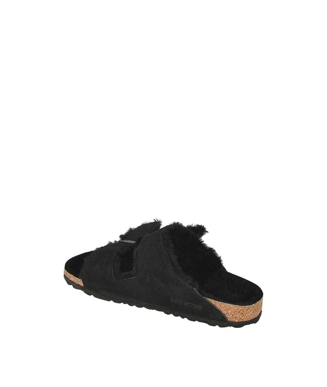 BIRKENSTOCK Черные шлепанцы, фото 3