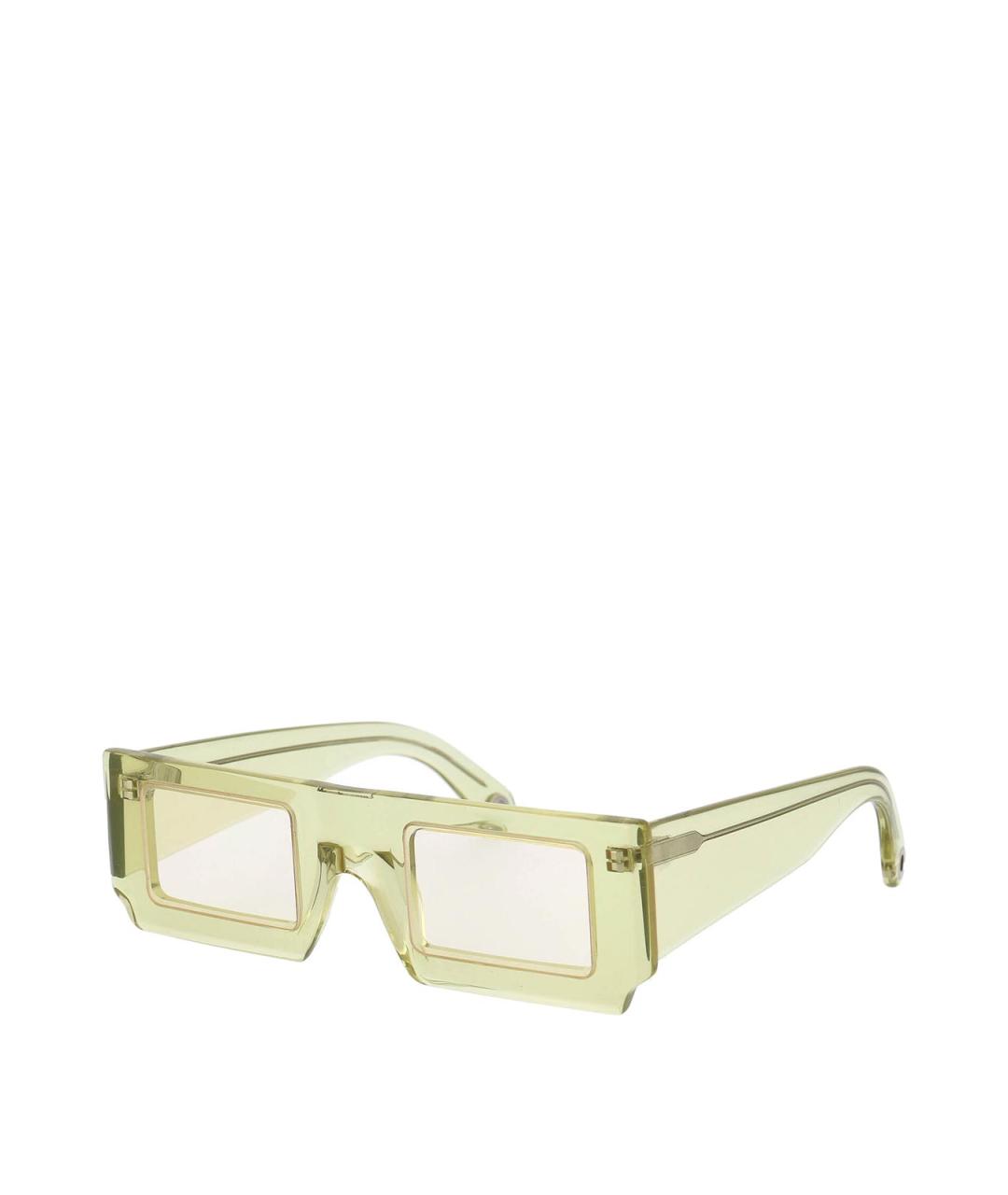 JACQUEMUS Зеленые солнцезащитные очки, фото 2