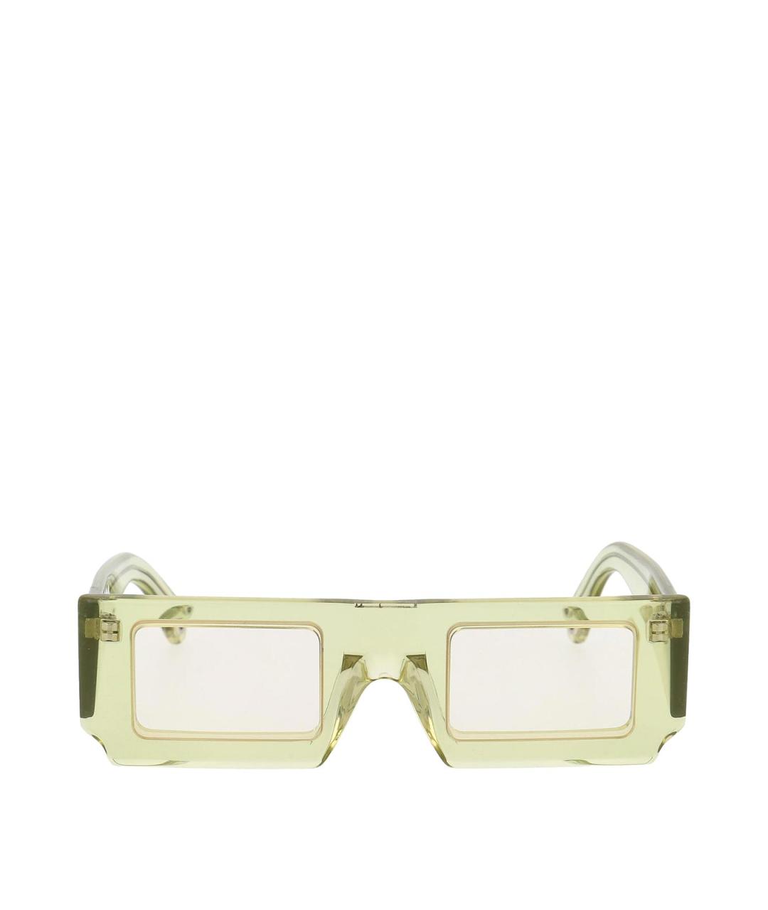 JACQUEMUS Зеленые солнцезащитные очки, фото 1