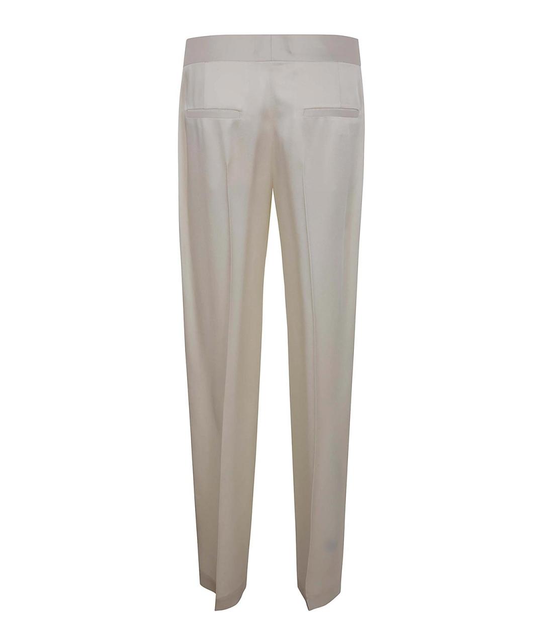 JIL SANDER Розовые вискозные брюки узкие, фото 2