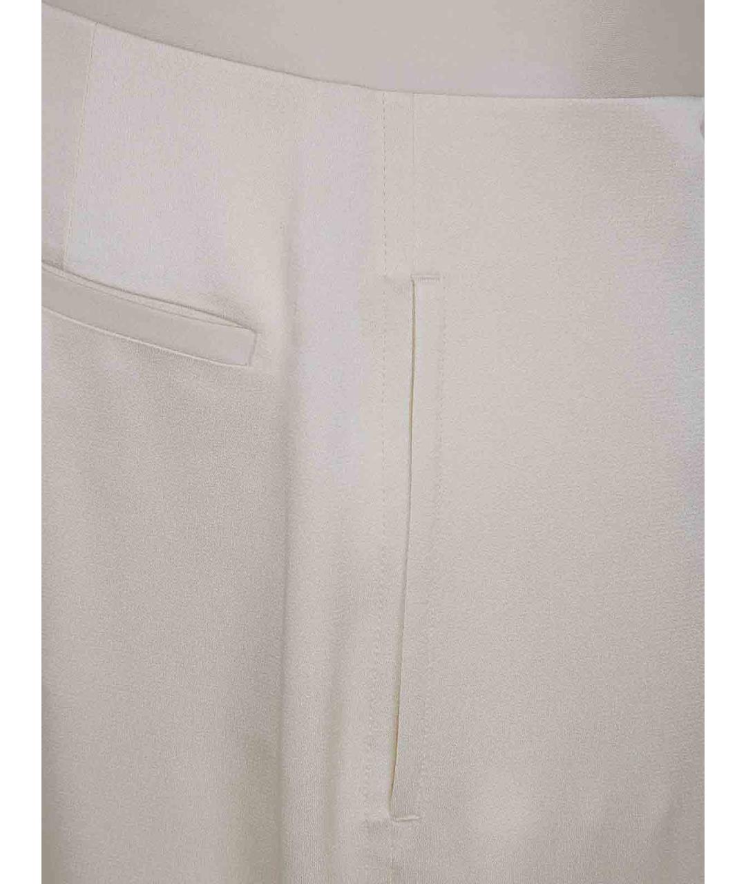 JIL SANDER Розовые вискозные брюки узкие, фото 3