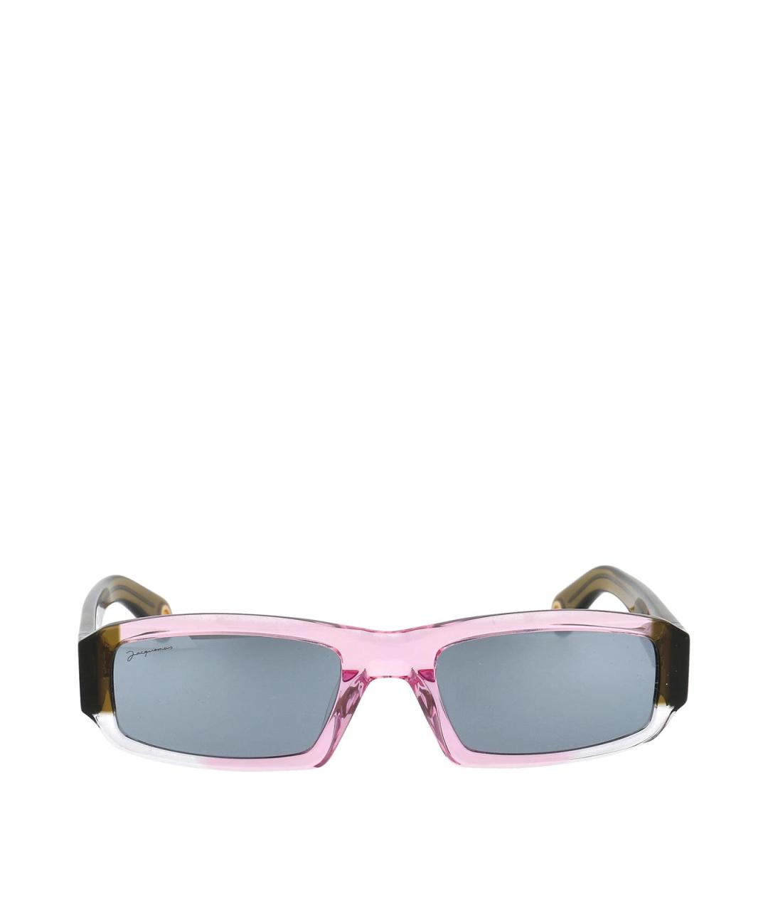 JACQUEMUS Бежевые солнцезащитные очки, фото 1