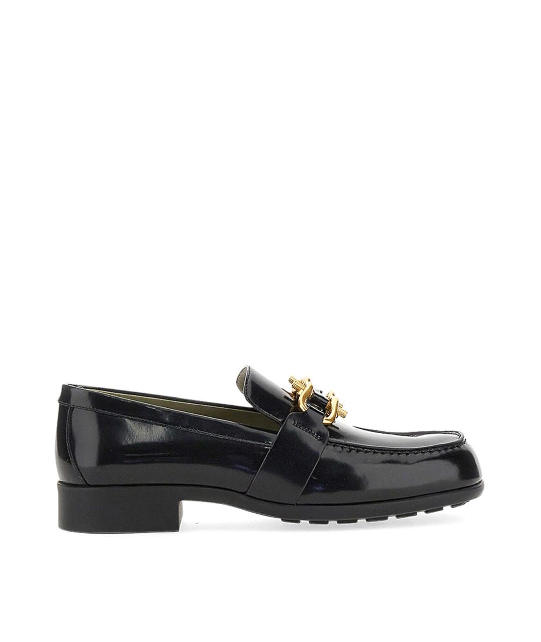 BOTTEGA VENETA Черные резиновые лоферы, фото 1