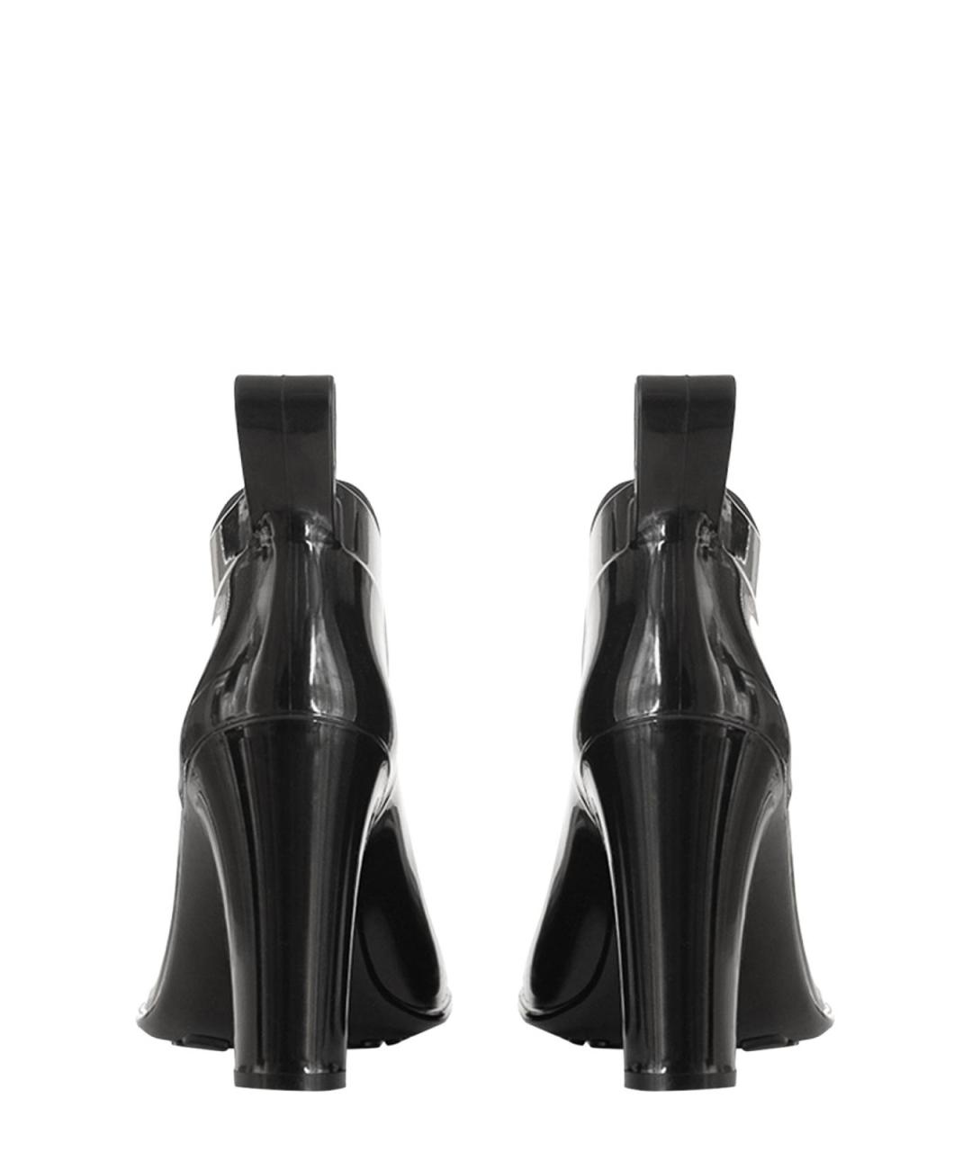 BOTTEGA VENETA Черные кожаные ботильоны, фото 3