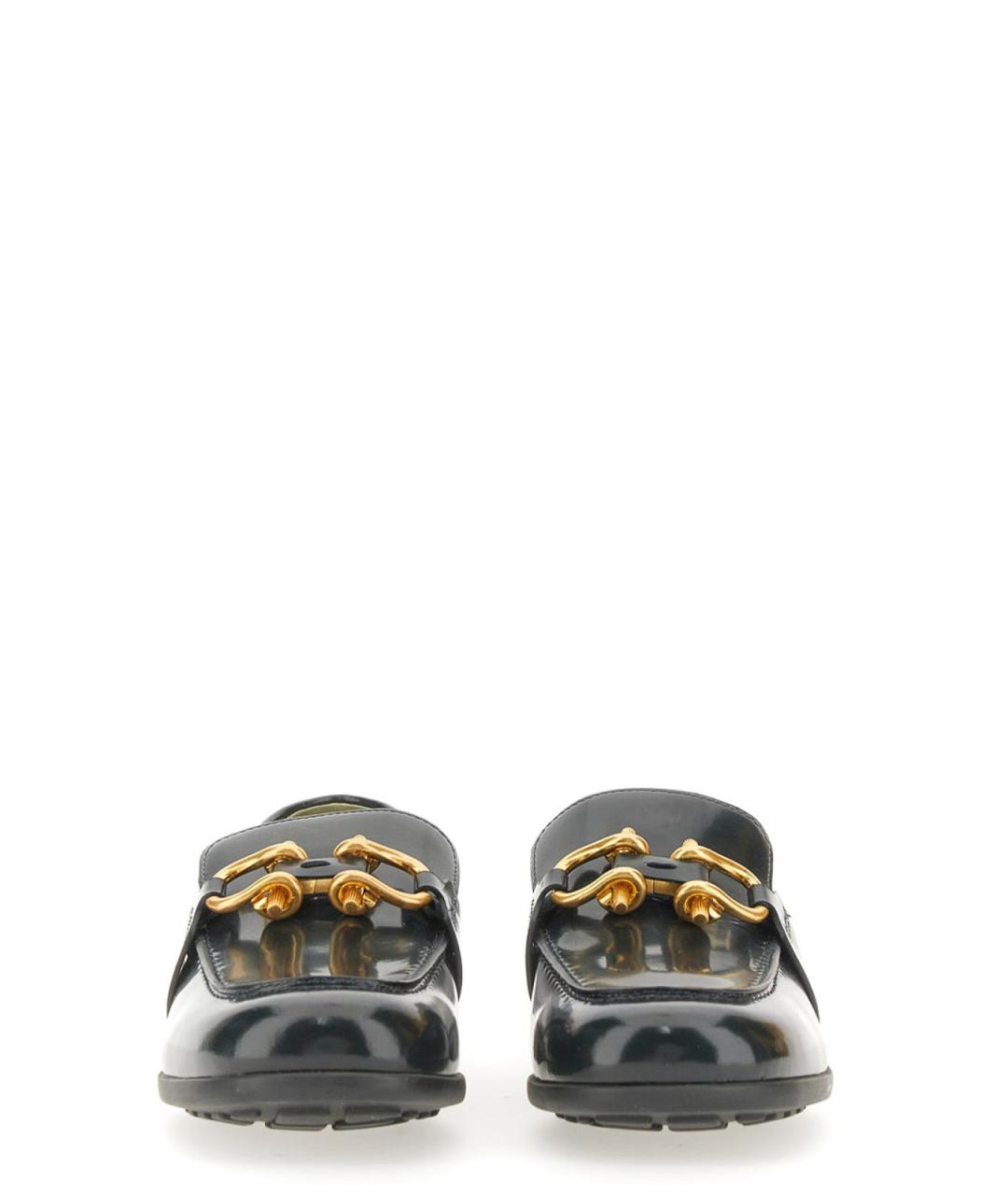 BOTTEGA VENETA Черные кожаные лоферы, фото 2