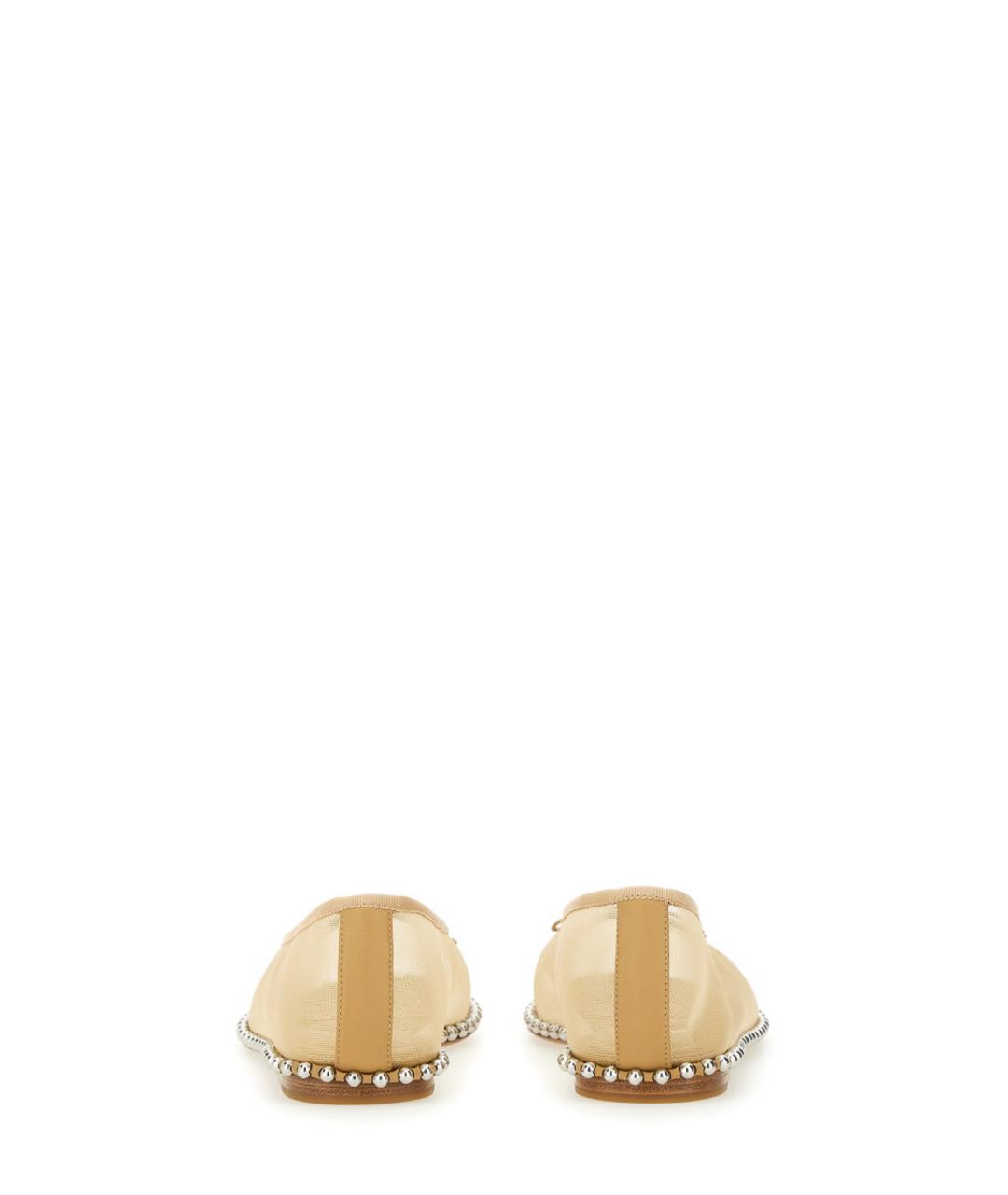 ALEXANDER WANG Бежевые балетки, фото 3