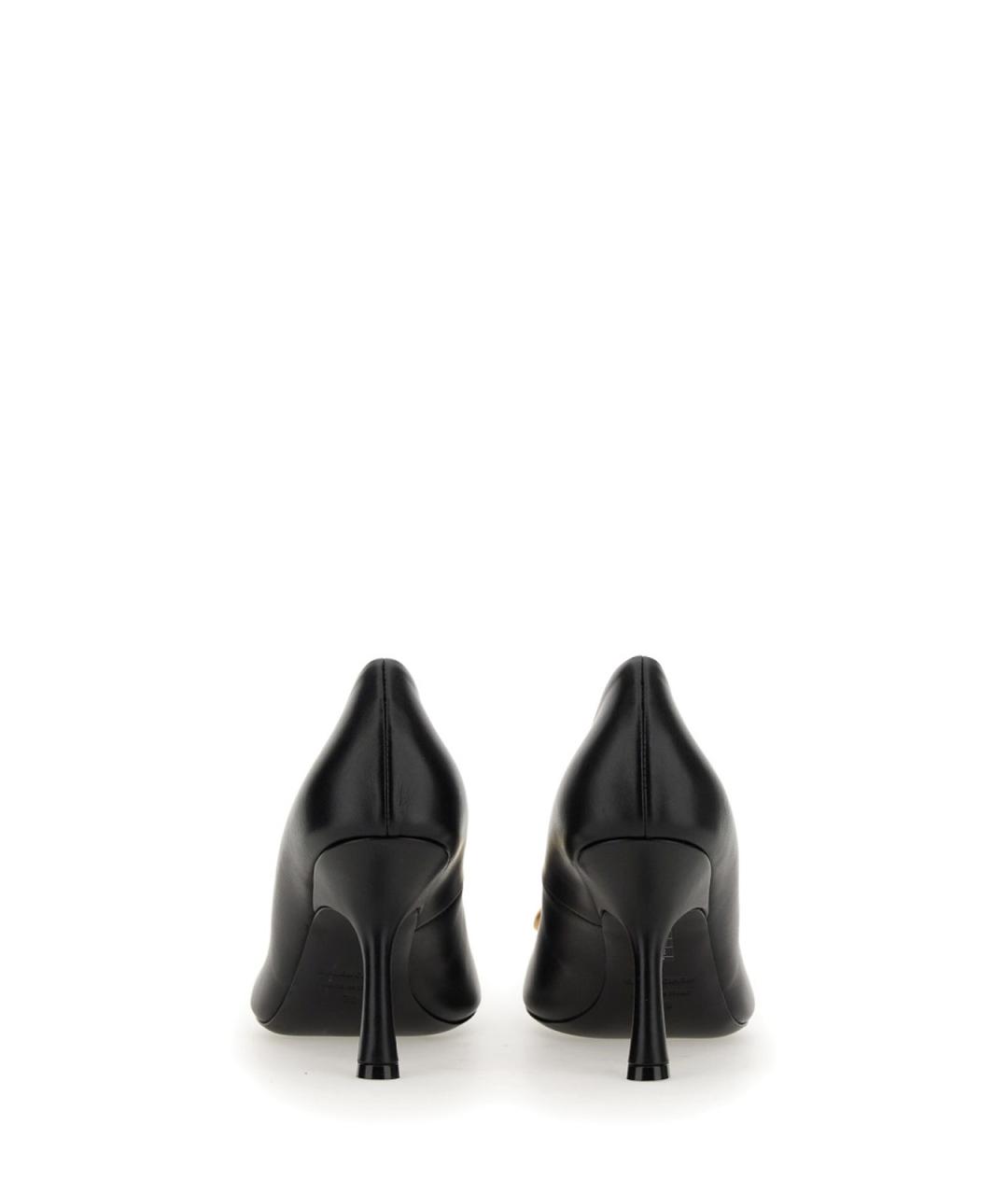BALENCIAGA Черные кожаные туфли, фото 3