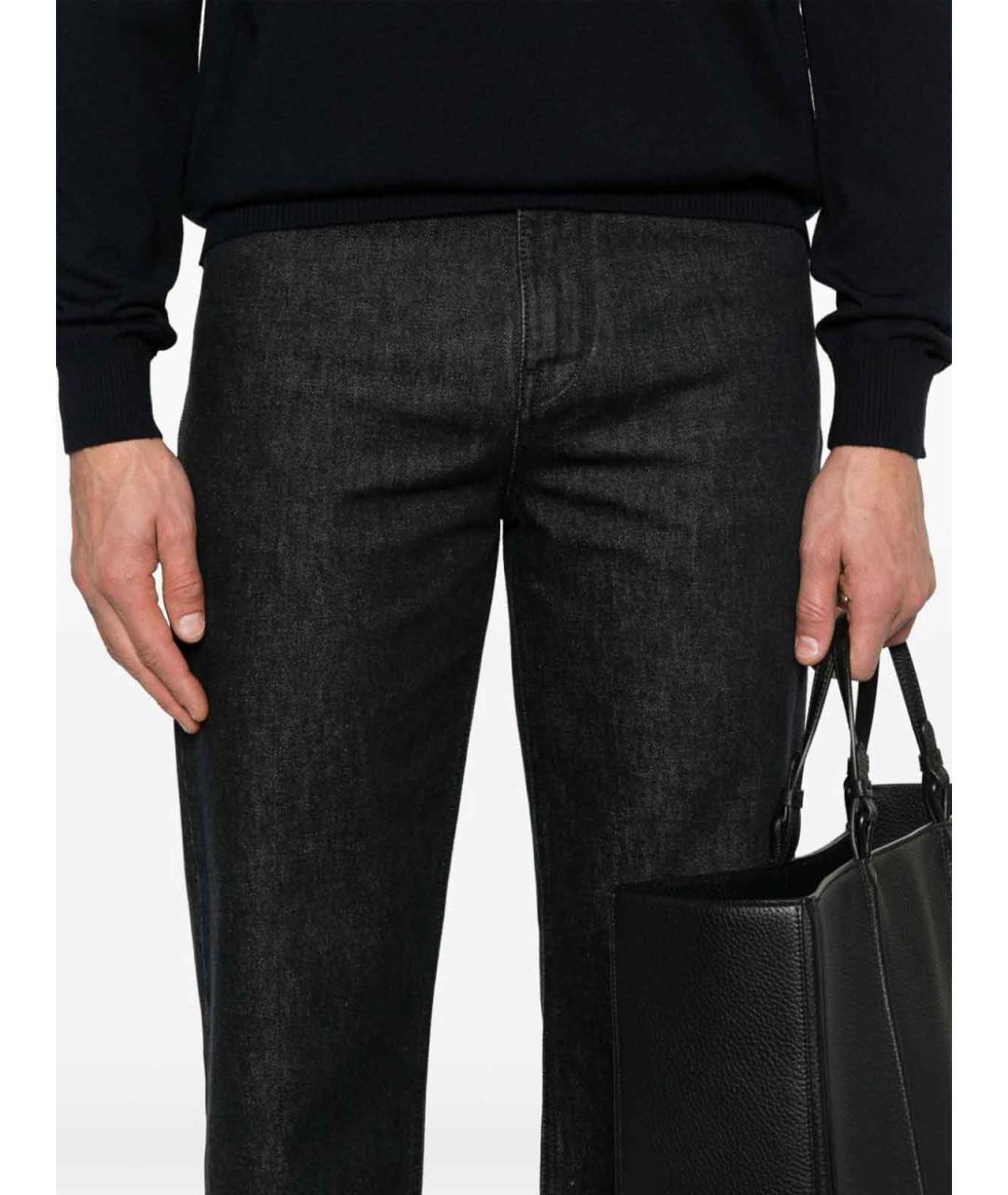 FENDI Синие хлопковые джинсы, фото 4
