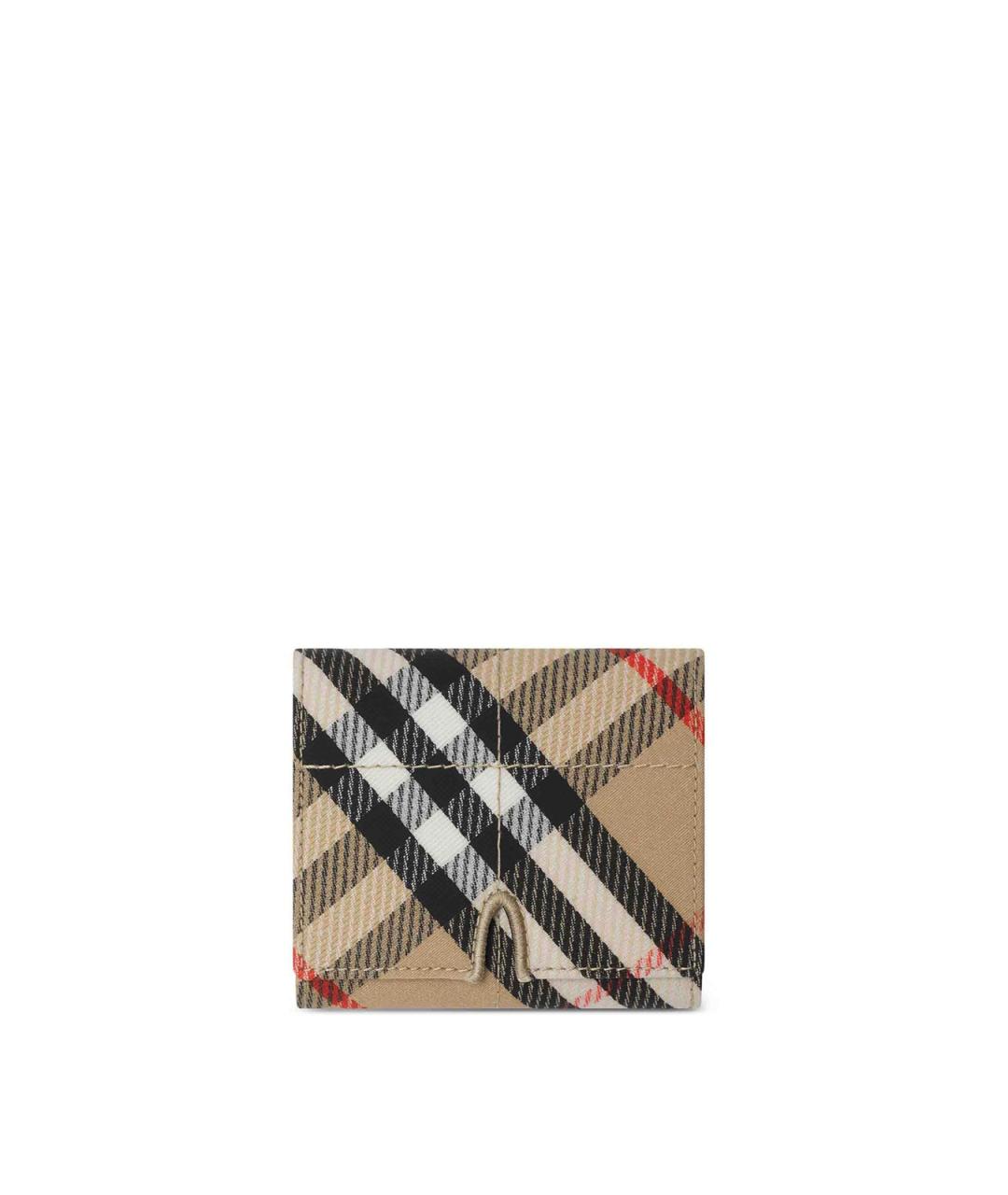 BURBERRY Бежевый кошелек, фото 1