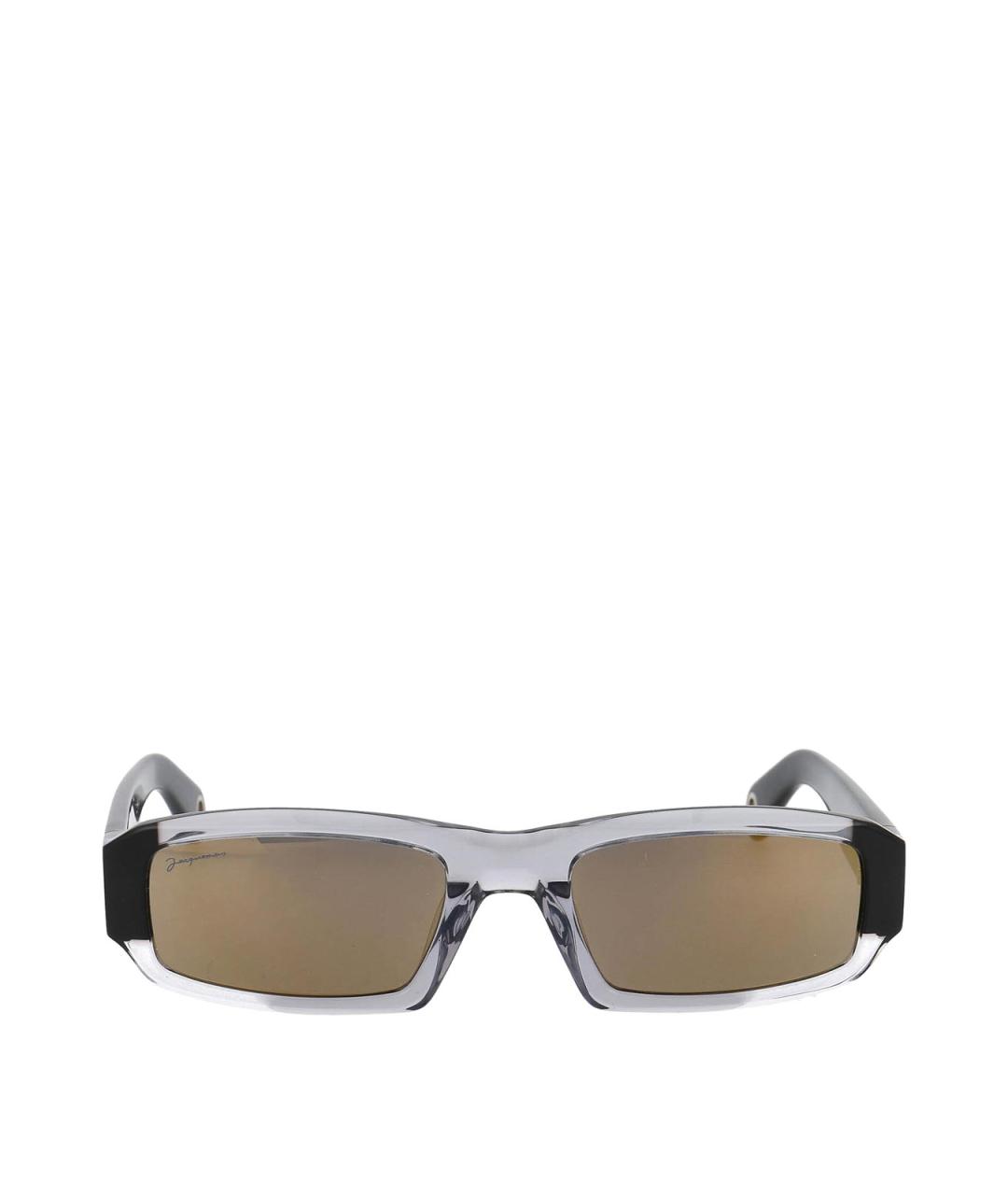 JACQUEMUS Черные солнцезащитные очки, фото 1