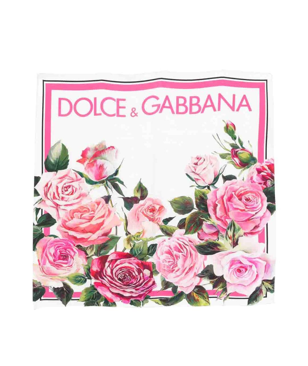 DOLCE&GABBANA Мульти шелковый платок, фото 1