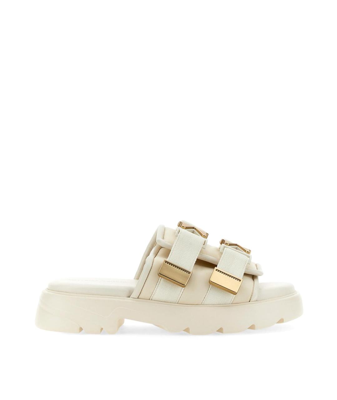 BOTTEGA VENETA Бежевые сандалии, фото 1