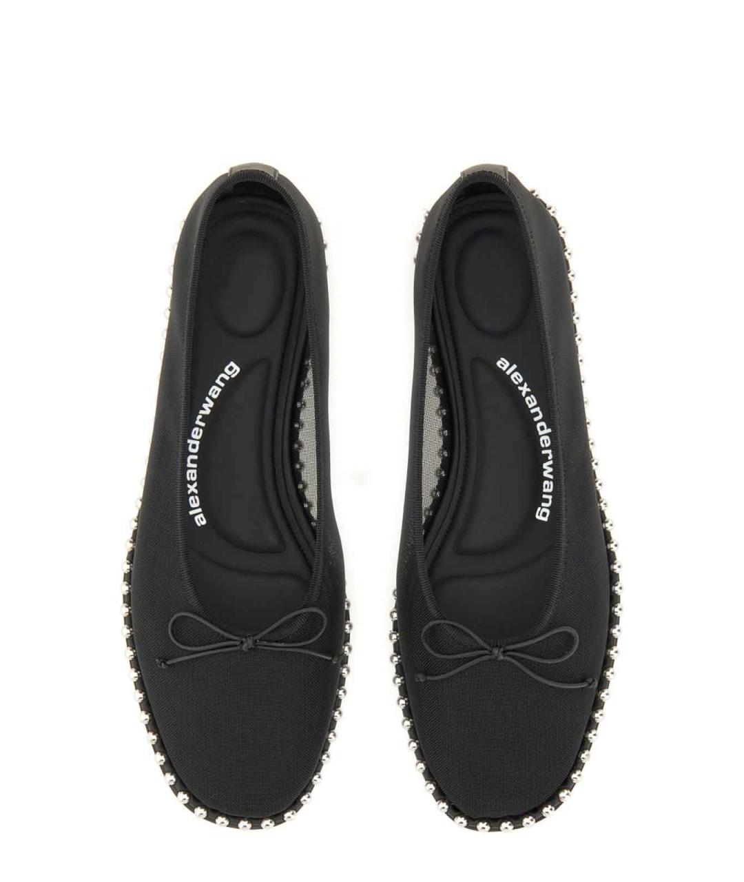 ALEXANDER WANG Черные балетки, фото 6