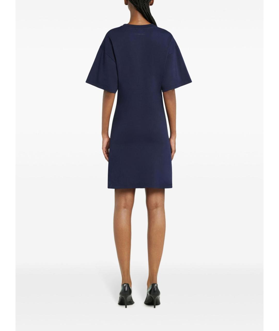 COURREGES Синее хлопковое повседневное платье, фото 4