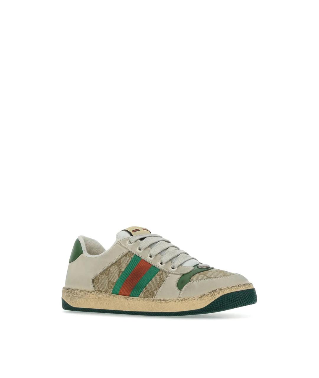 GUCCI Мульти низкие кроссовки / кеды, фото 3