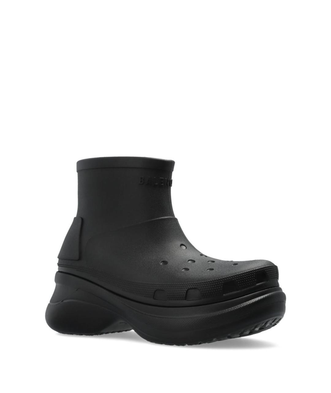 BALENCIAGA Черные низкие ботинки, фото 6