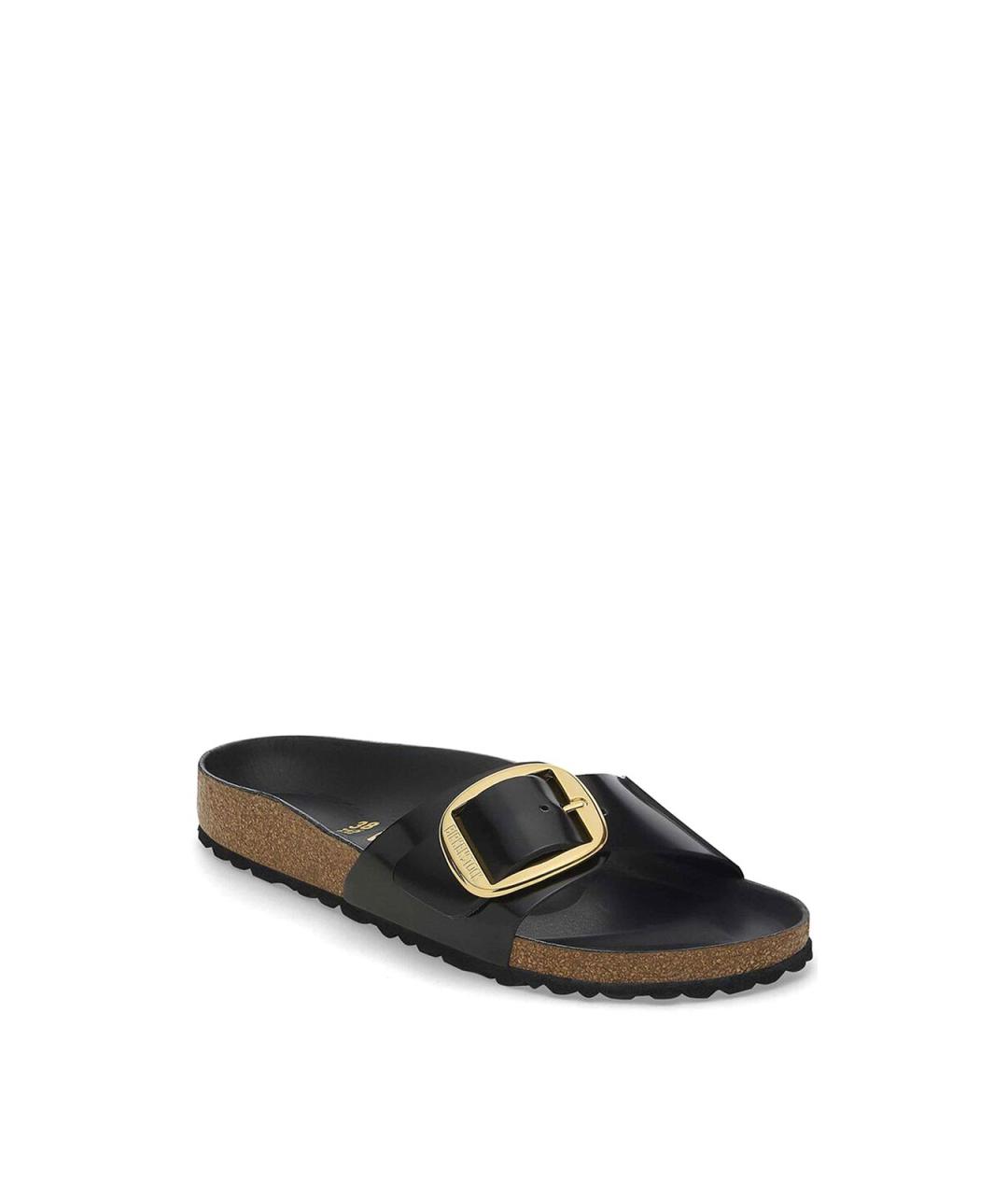BIRKENSTOCK Черные текстильные сандалии, фото 2
