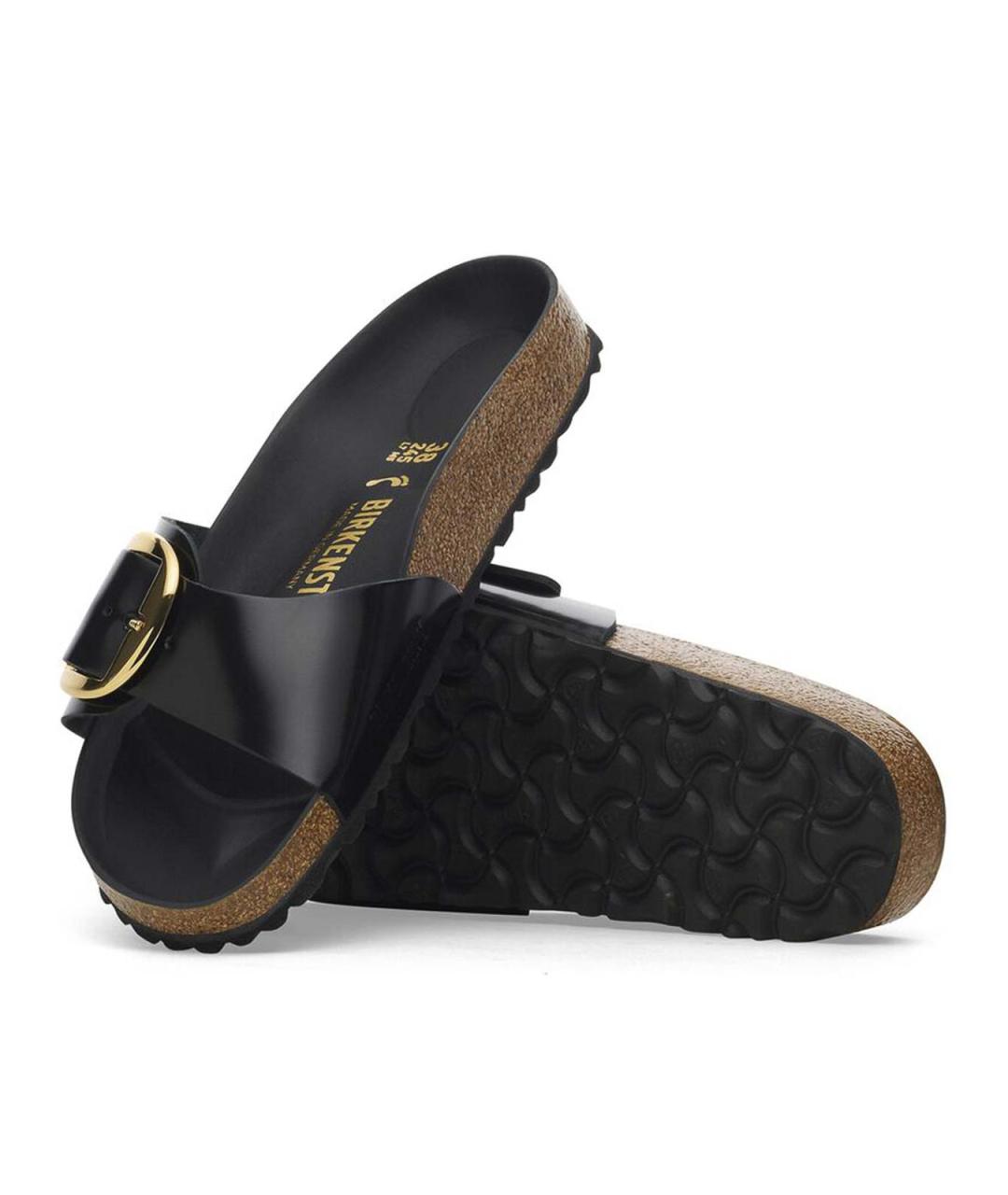 BIRKENSTOCK Черные текстильные сандалии, фото 5