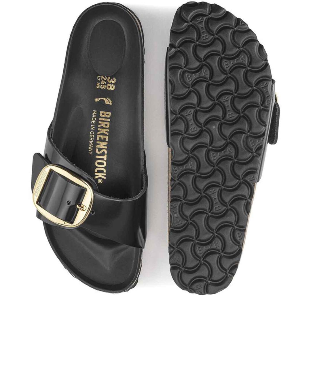 BIRKENSTOCK Черные текстильные сандалии, фото 7