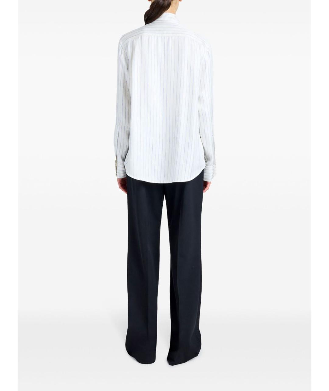 PROENZA SCHOULER Черные шерстяные прямые брюки, фото 4