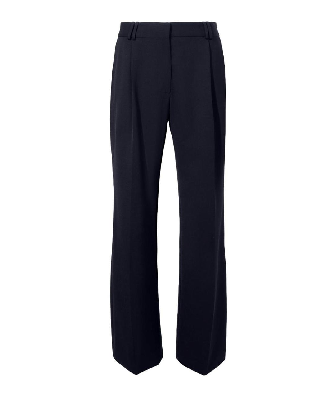 PROENZA SCHOULER Черные шерстяные прямые брюки, фото 1