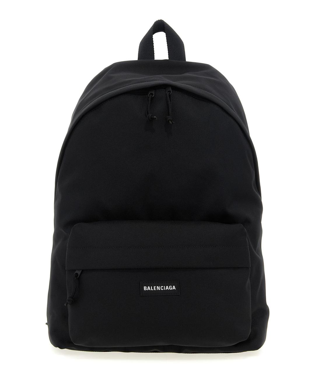 BALENCIAGA Черный тканевый рюкзак, фото 1