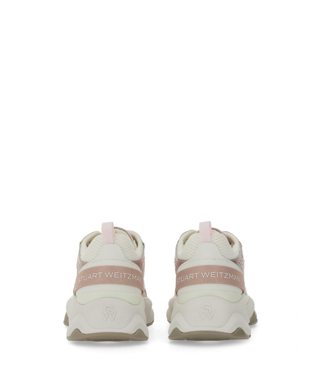 STUART WEITZMAN Мульти текстильные кроссовки, фото 4