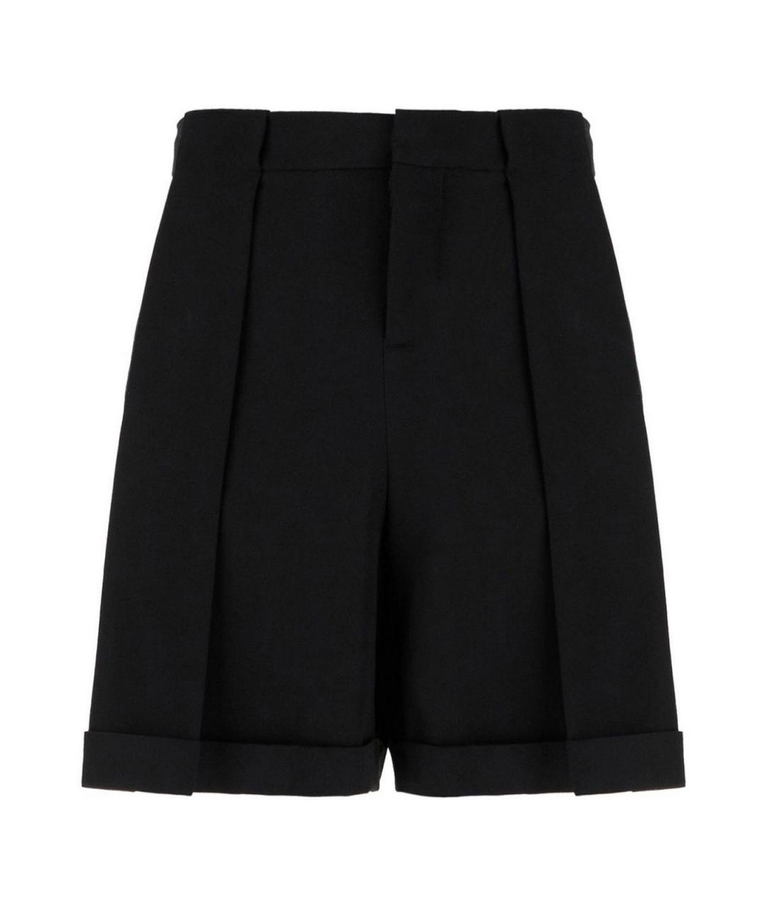BALMAIN Черные шорты, фото 1