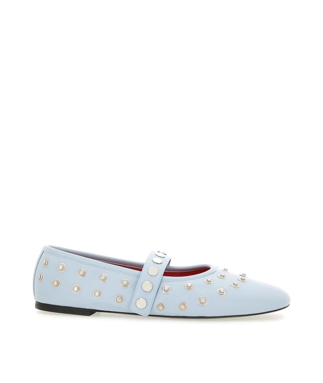 ADIDAS BY STELLA MCCARTNEY Голубые балетки, фото 1