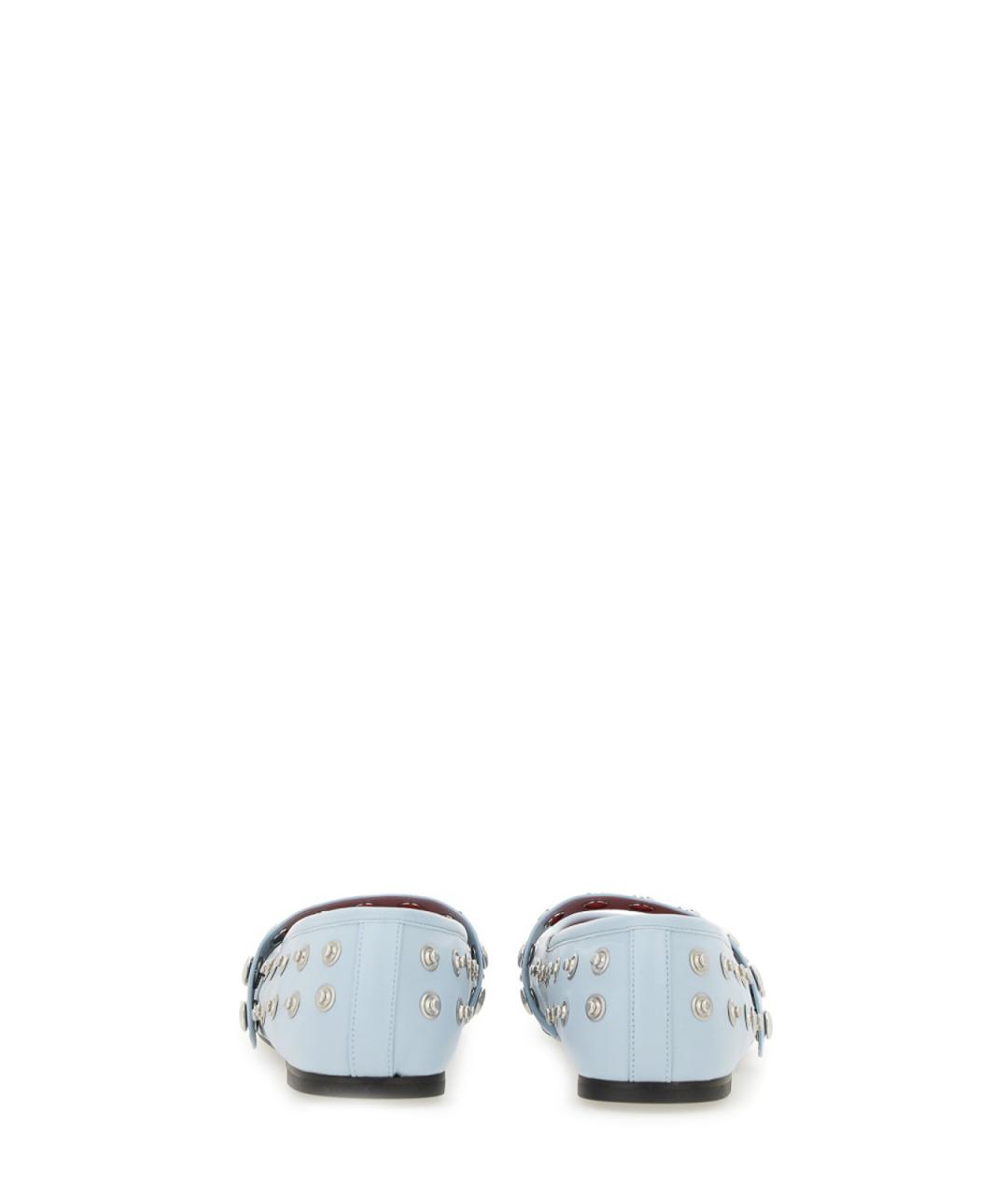 ADIDAS BY STELLA MCCARTNEY Голубые балетки, фото 3
