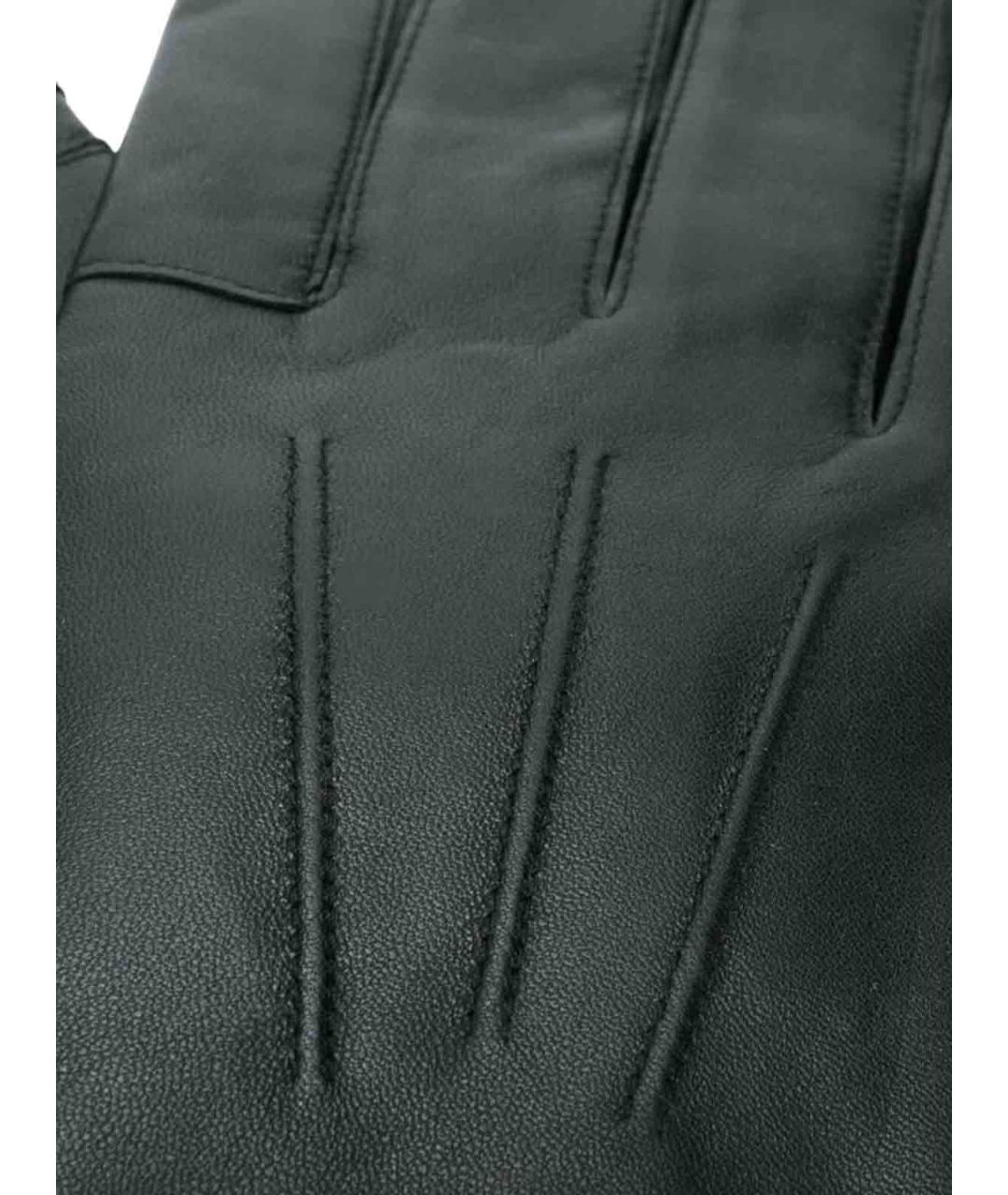 BARBOUR Черные перчатки, фото 2