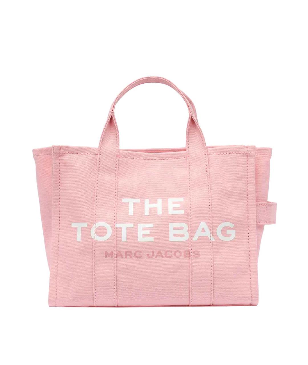 MARC JACOBS Розовая хлопковая сумка тоут, фото 1