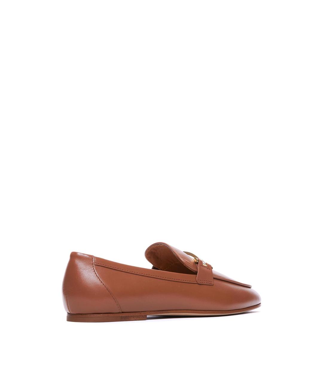TOD'S Коричневые кожаные лоферы, фото 2