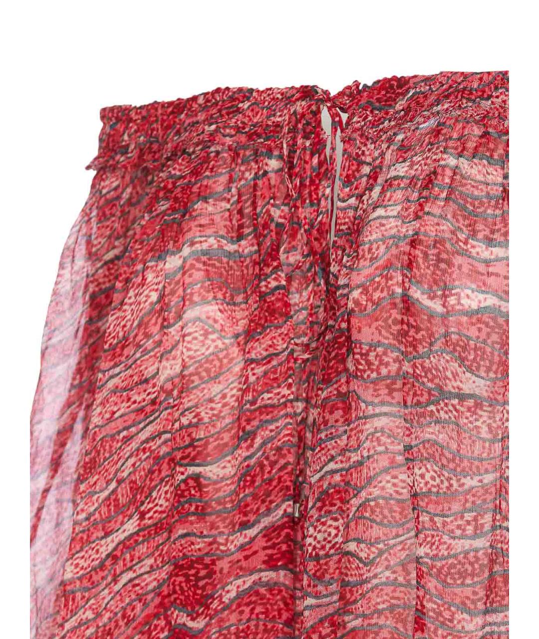 ISABEL MARANT Красная вискозная майка, фото 3