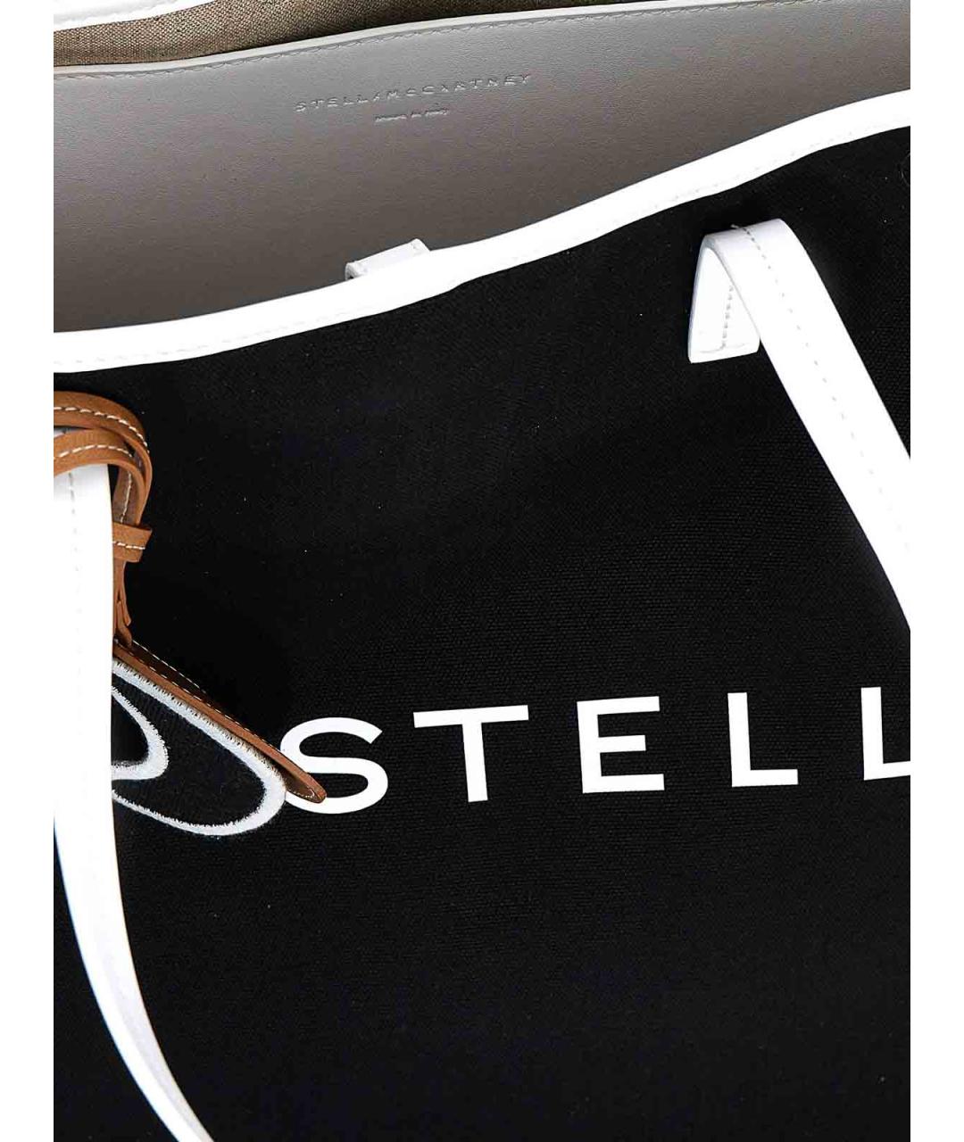 STELLA MCCARTNEY Черная сумка тоут, фото 4