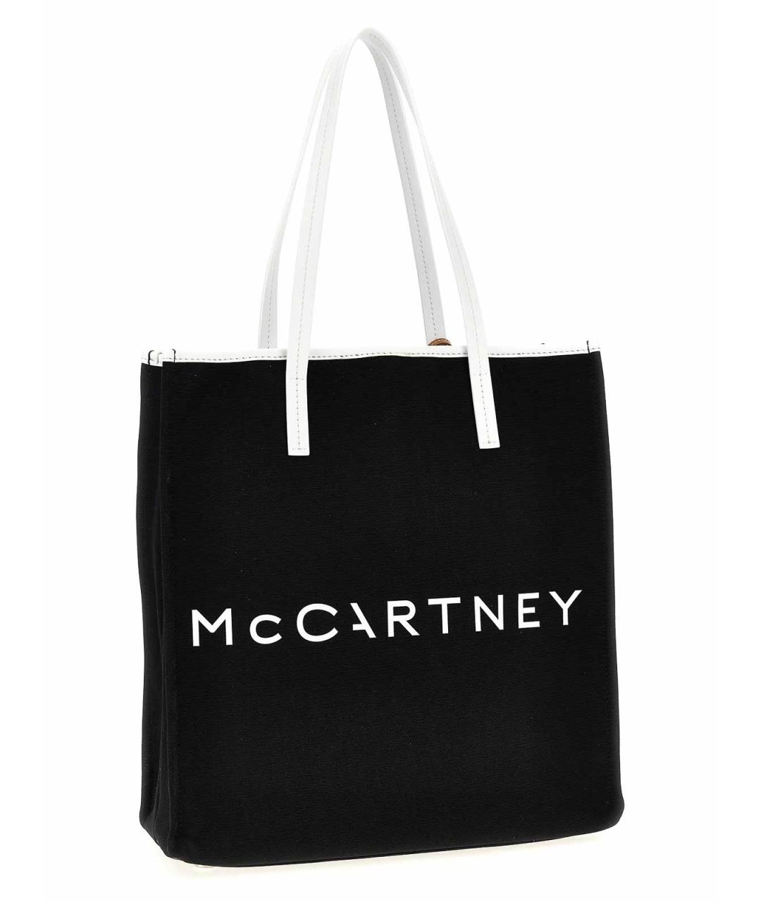 STELLA MCCARTNEY Черная сумка тоут, фото 2