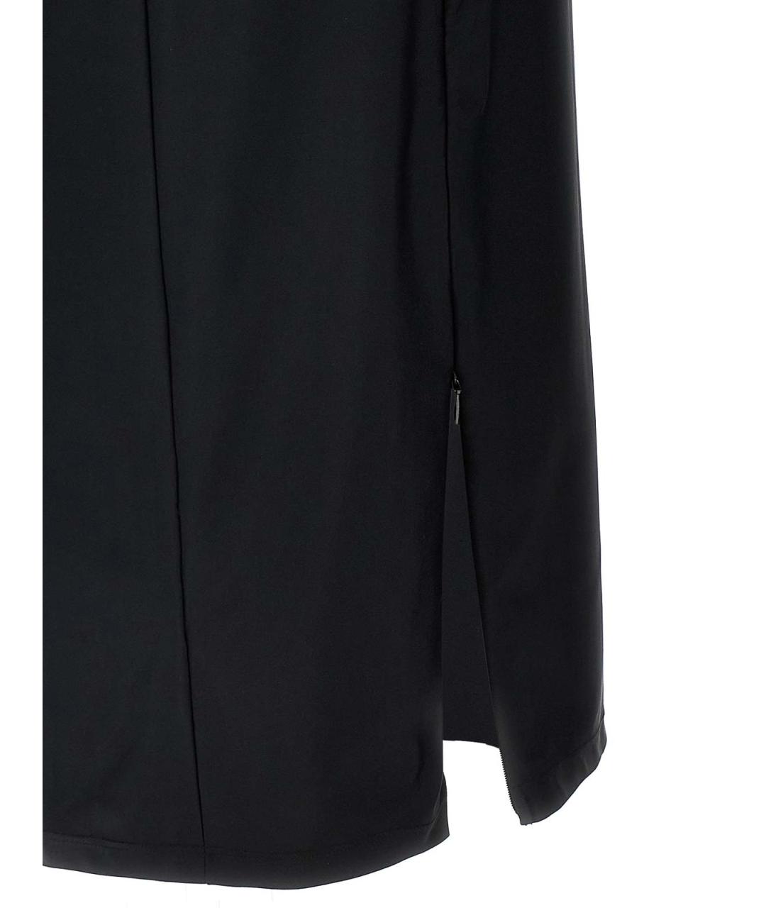 T BY ALEXANDER WANG Черное полиамидовое повседневное платье, фото 4