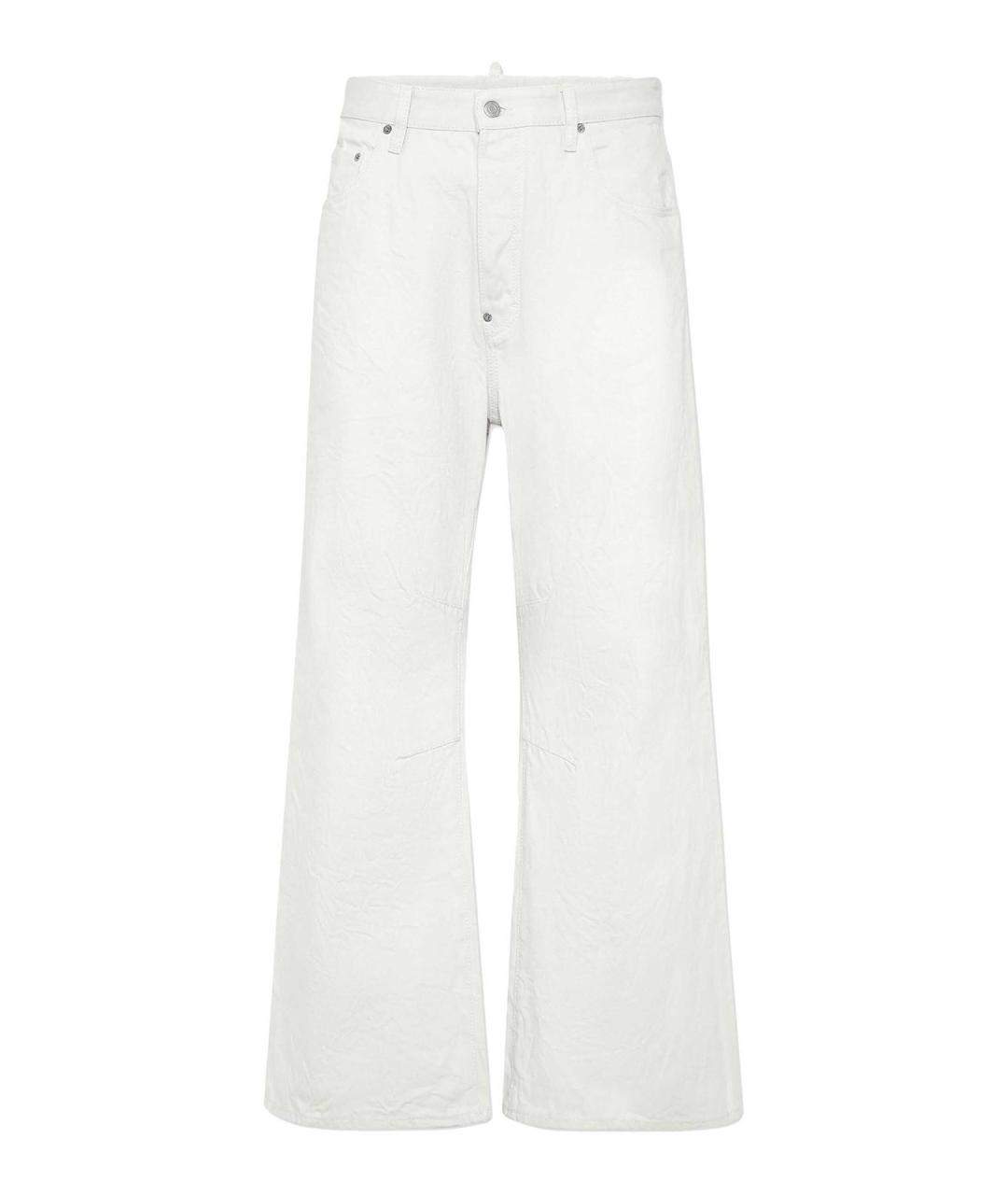 DSQUARED2 Белые хлопковые джинсы, фото 1