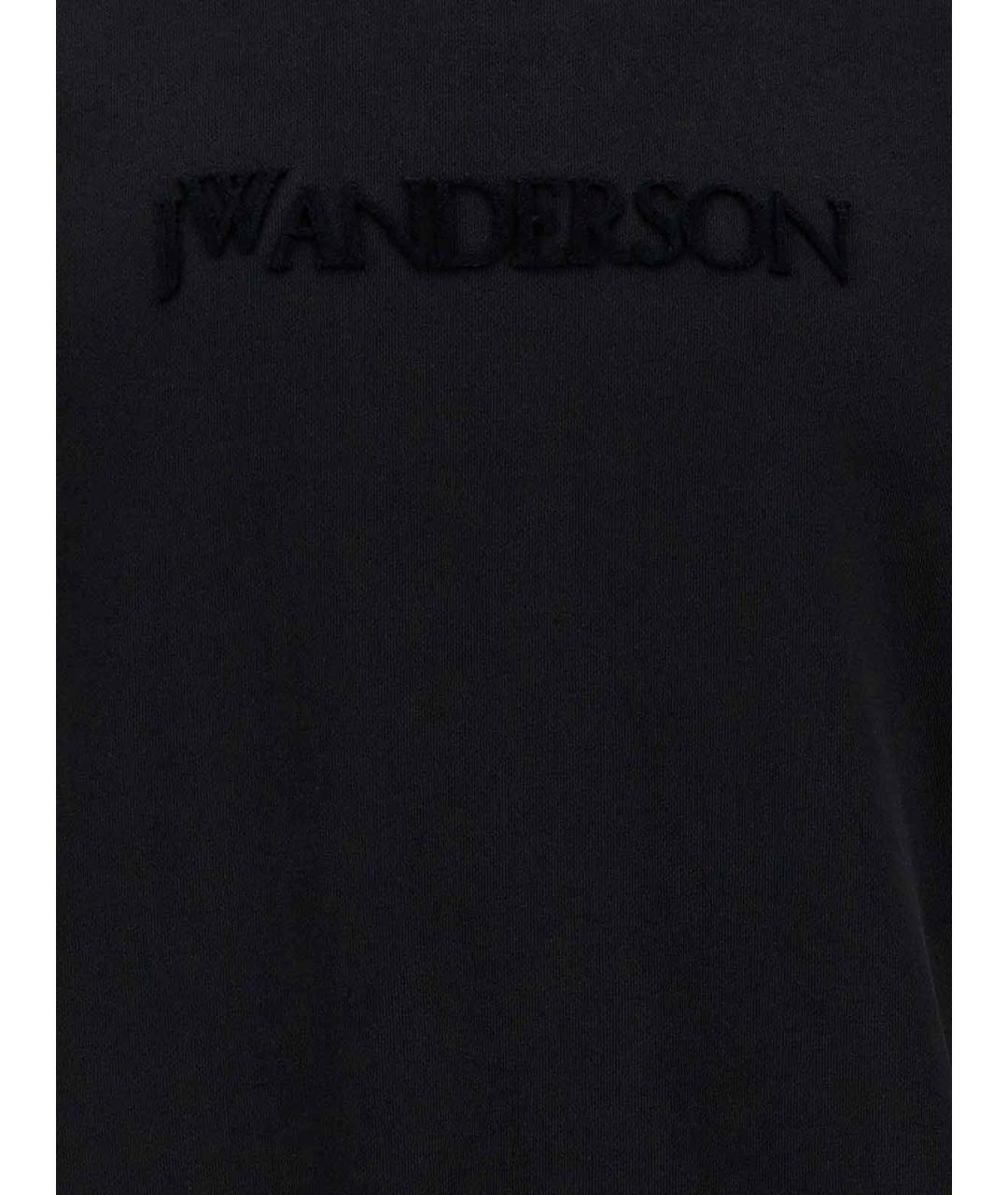 J.W.ANDERSON Черный хлопковый джемпер / свитер, фото 4